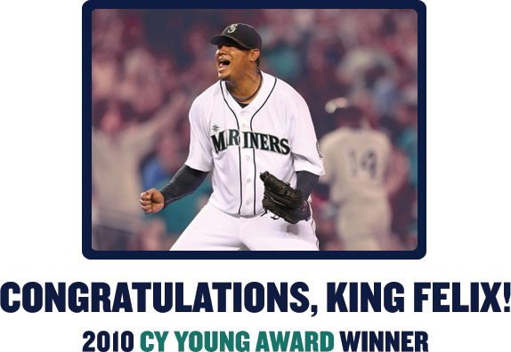 Congratulations King Felix!